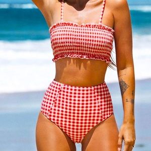 Gingham Bathing Suit- never worn!